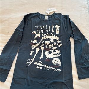 NWT Crewcuts boys dinosaur shirt, size 14